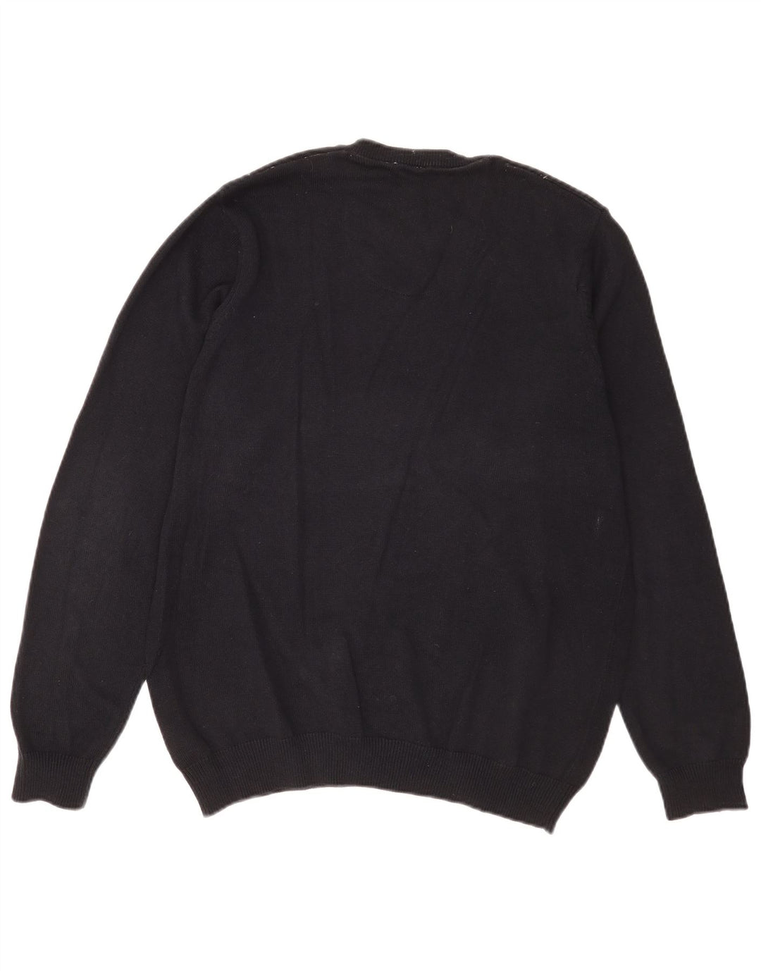 Marks & Spencer Suéter con Cuello en V Blue Harbor para Hombre Azul Marino Mediano
