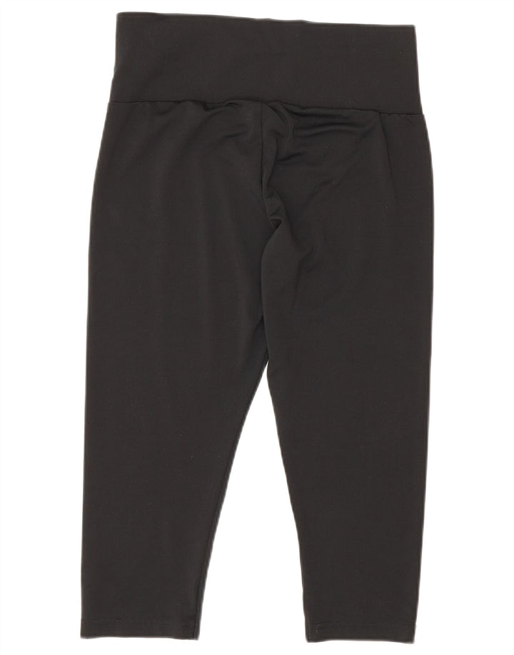 Puma Leggings Capri para Mujer UK 12 Mediano Negro Poliéster