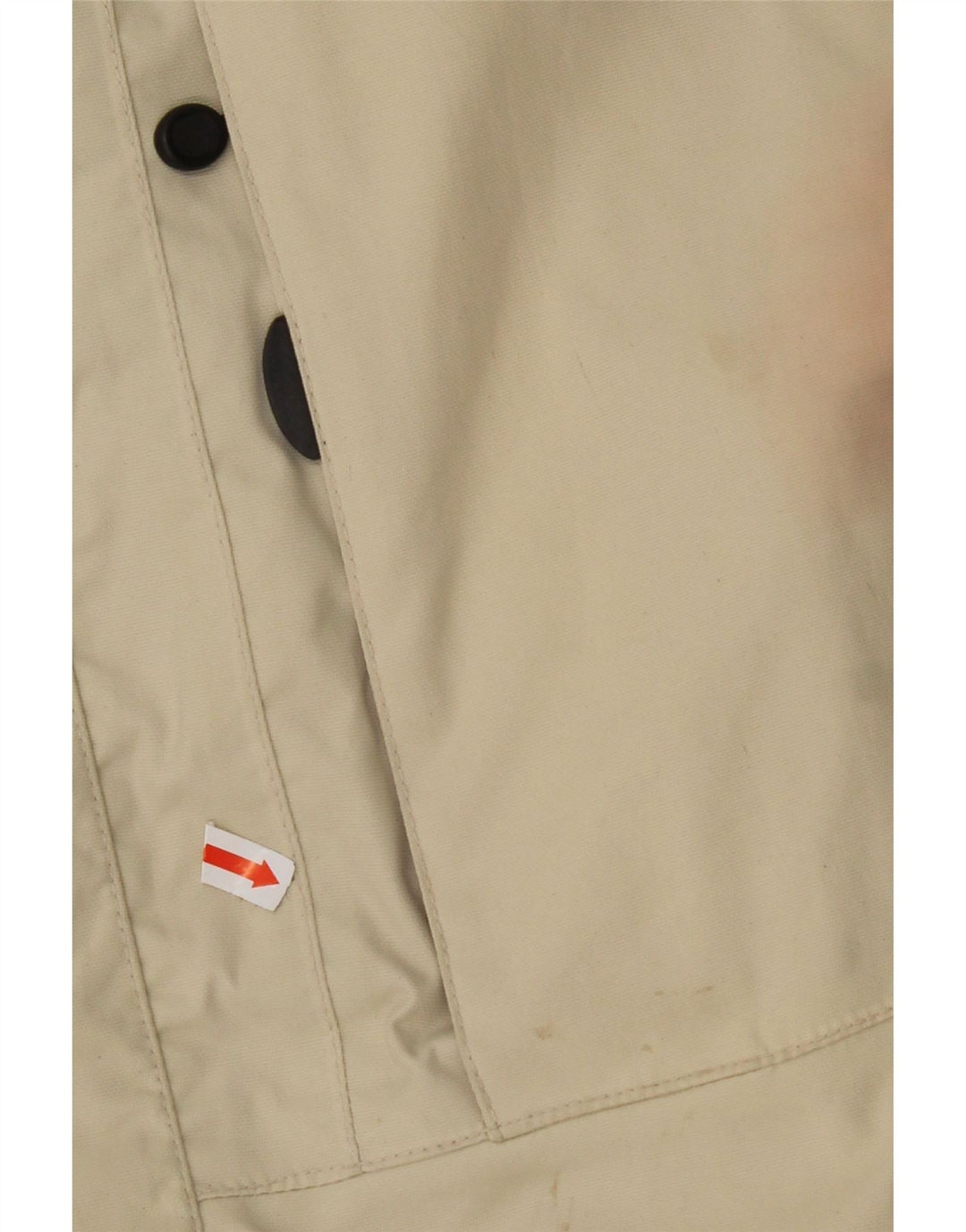 ICEPEAK Mens Windbreaker Jacket IT 56 3XL Beige Colourblock Polyamide