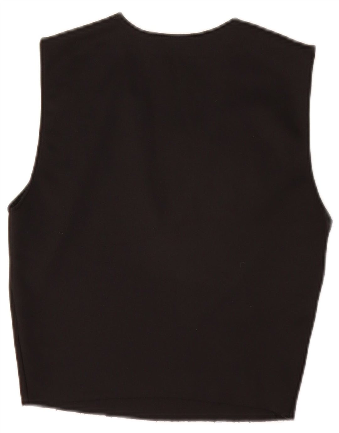 Zara Blusa Corta Sin Mangas para Mujer Top UK 8 Small Negro