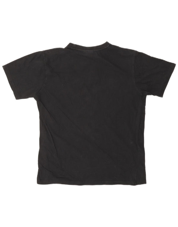 SERGIO TACCHINI Camiseta para mujer Top UK 40 Mediano Algodón negro