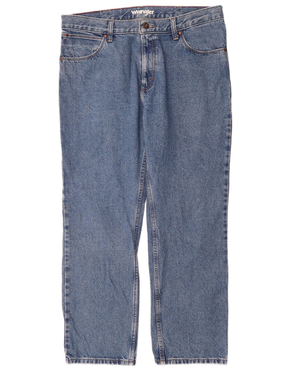 Vaqueros Wrangler Hombre Rectos W36 L30 Algodón Azul