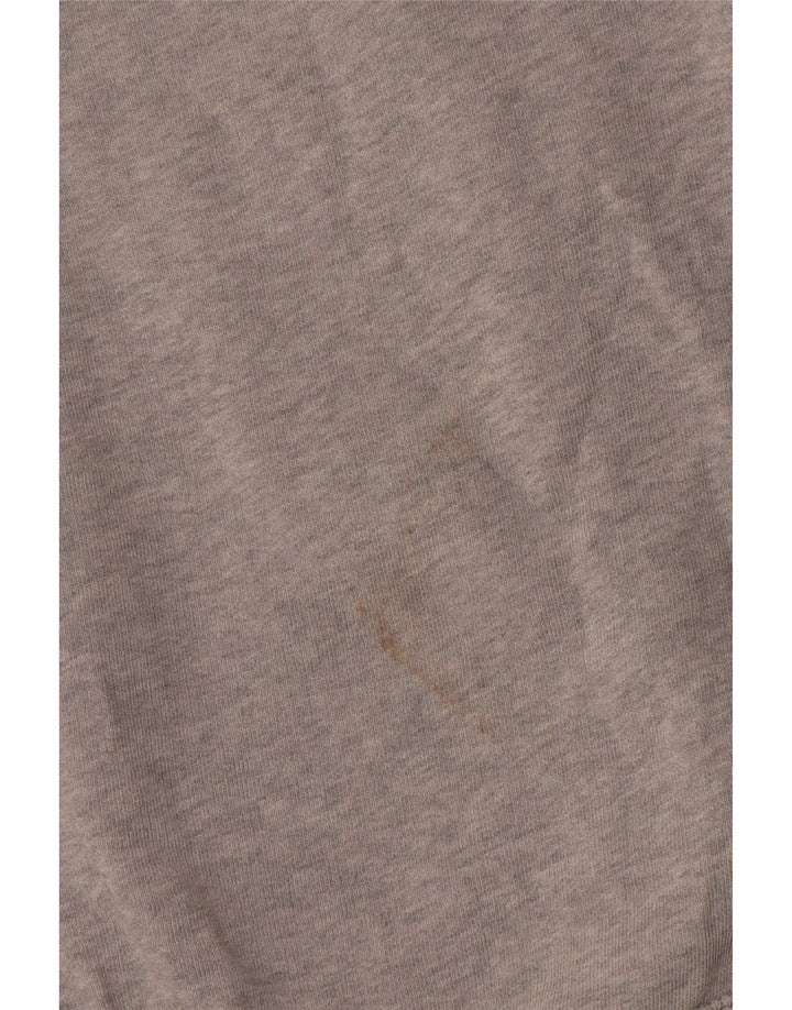 Levi's Sudadera extragrande para mujer UK 14 Algodón moteado gris medio
