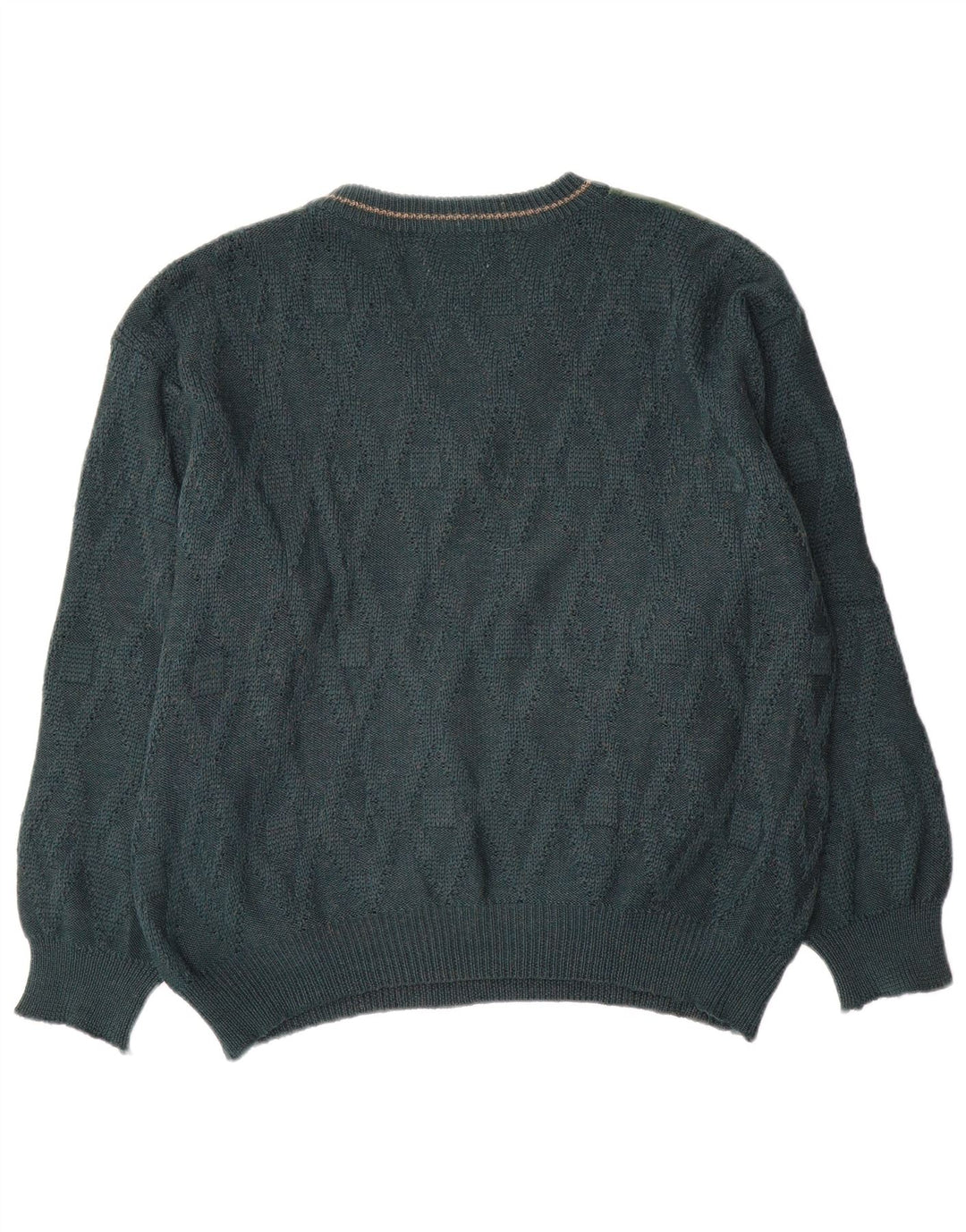 Sergio Barbieri Jersey con cuello en V para hombre IT 50 Medium Green