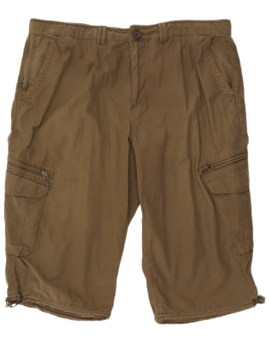 Marks & Spencer Shorts Cargo para Hombre W38 XL Algodón Caqui