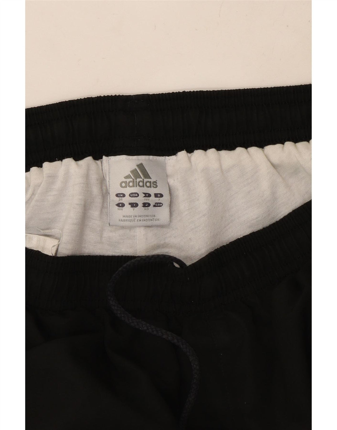 ADIDAS Pantalones de chándal para hombre Joggers UK 36 Small Black