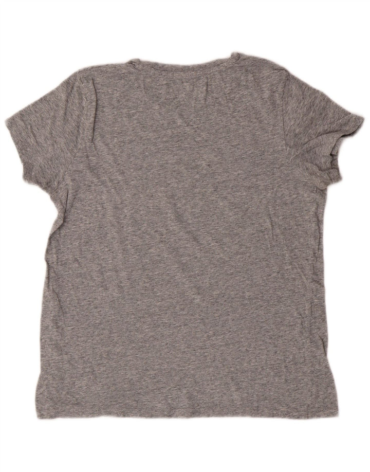 Levi's Camiseta gráfica para mujer Top UK 44 Gris medio moteado