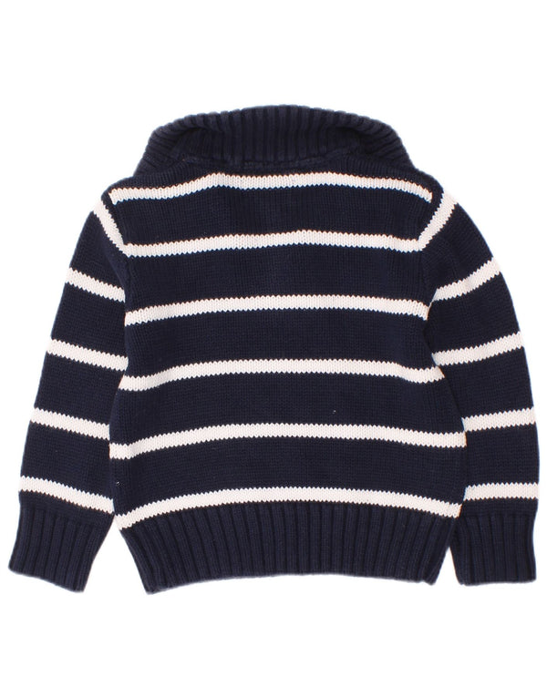 Polo Ralph Lauren - Jersey con cuello y cremallera para bebé, 18-24 meses, azul marino