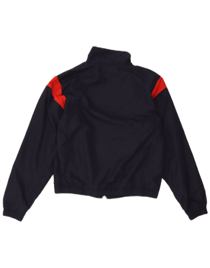 Fila Chaqueta de chándal para mujer UK 10 Small Azul marino Colorblock