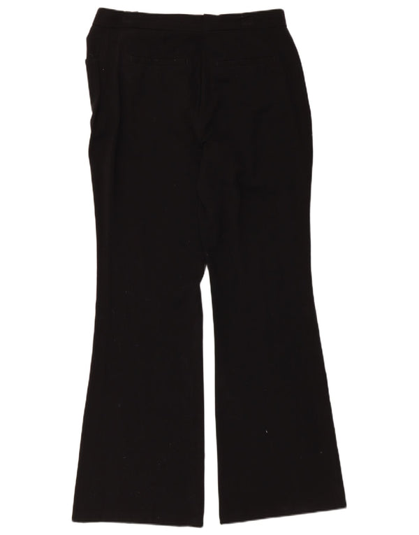 Marks & Spencer - Pantalones de traje acampanados para mujer, talla 40, talla grande, W30 L30, color negro