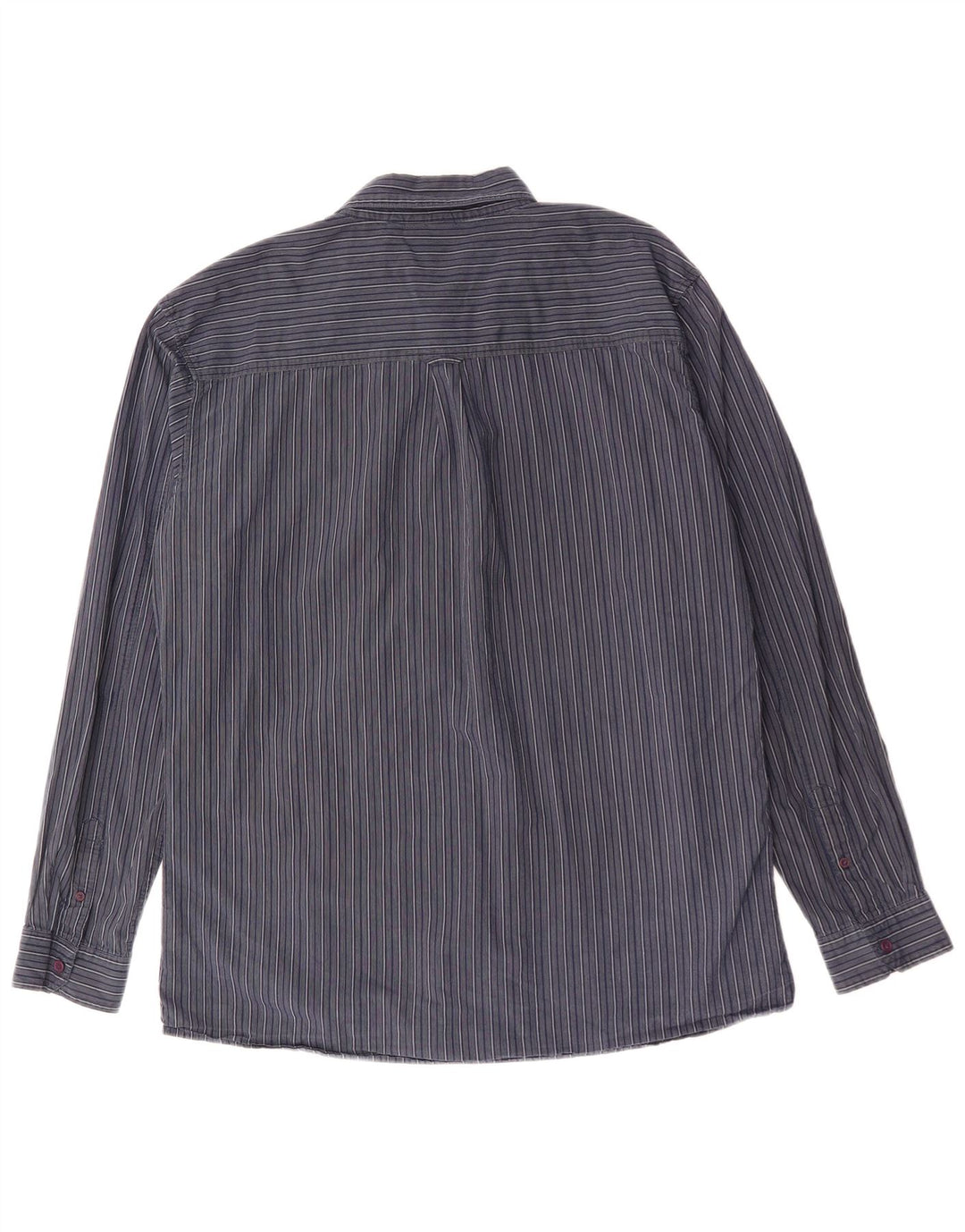 Camisa Lee para hombre 2XL Algodón a rayas azul marino