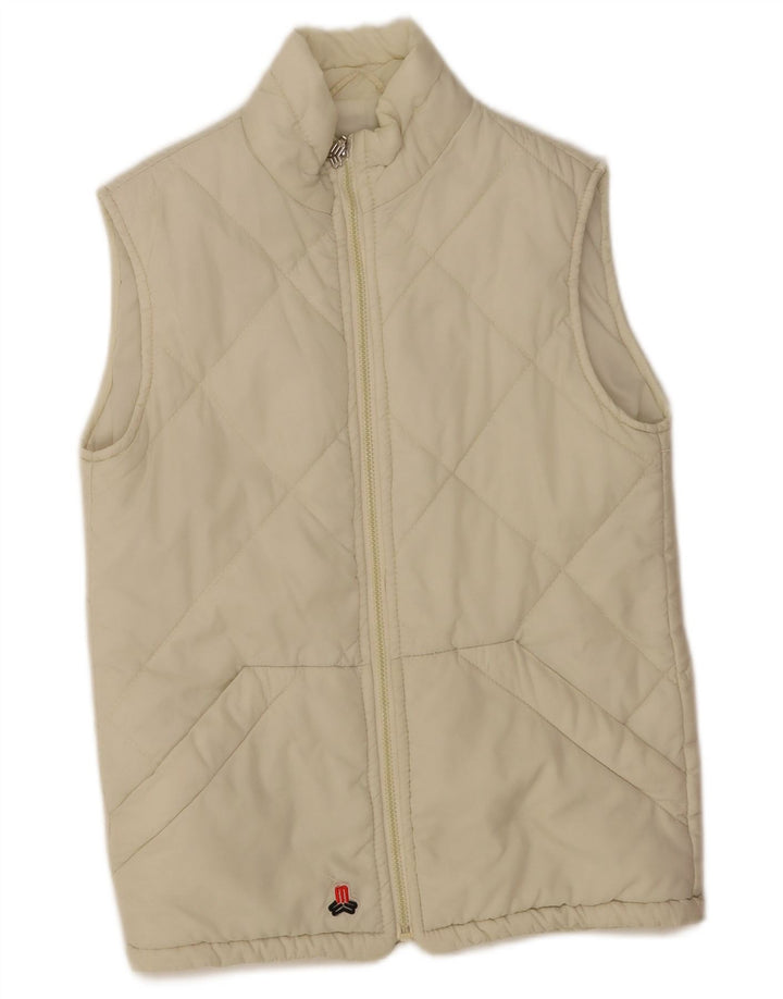 Maul Chaleco acolchado extragrande para mujer UK 6 XS Off White Polyamide