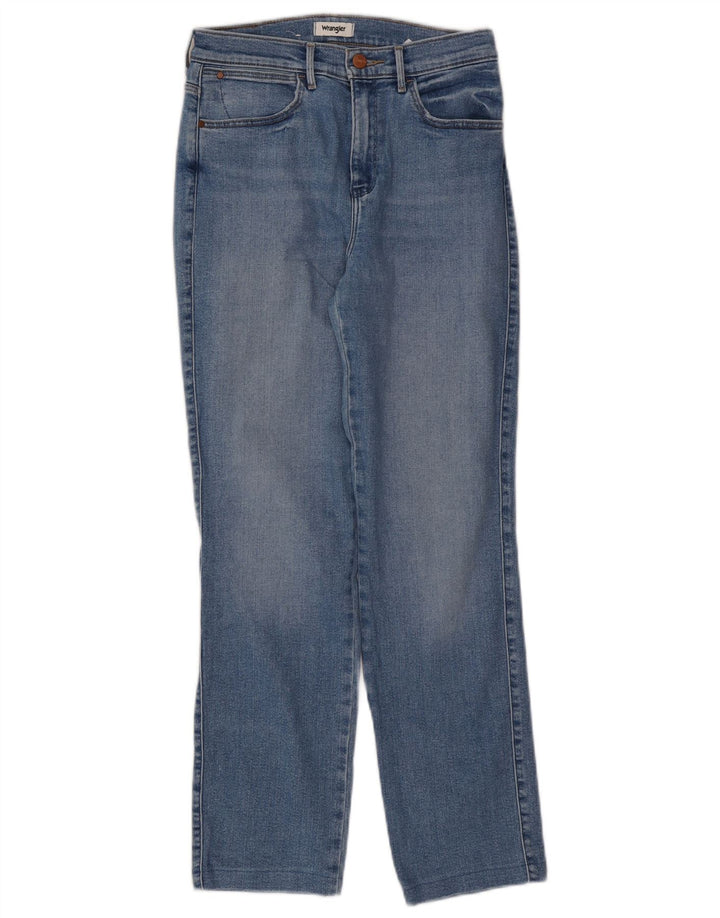 Vaqueros Wrangler Mujer Rectos W28 L28 Algodón Azul