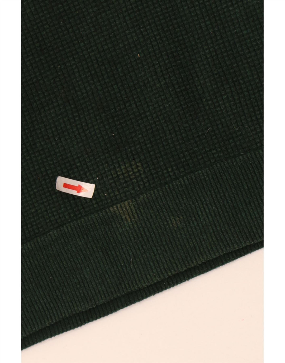 Marks & Spencer Suéter tipo jersey con cuello y cremallera para hombre Poliéster verde grande