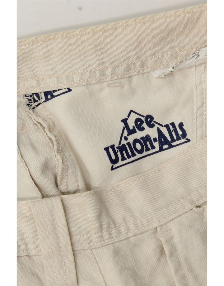 Pantalones chinos rectos LEE para hombre W36 L30 Off White