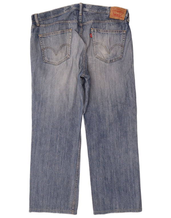 Levi's Vaqueros rectos de ajuste relajado 550 para hombre W36 L30 Algodón azul