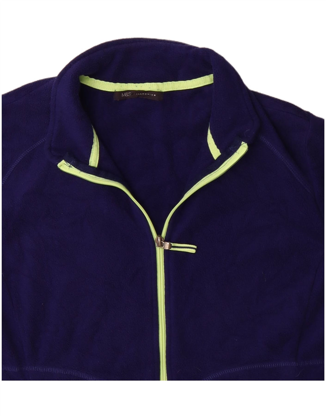 Marks & Spencer Chaqueta polar para mujer UK 20 2XL Poliéster morado