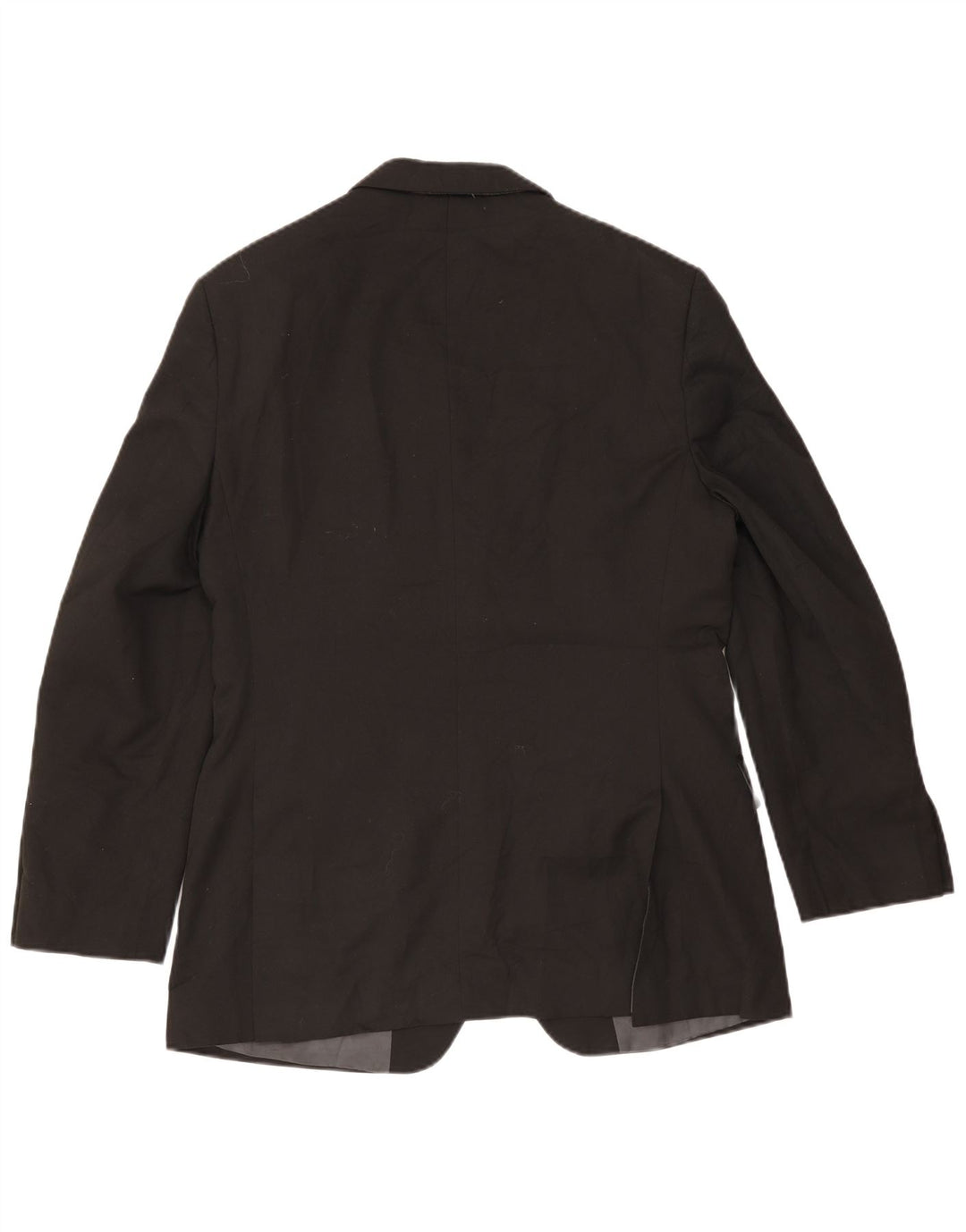Marks & Spencer Chaqueta tipo blazer de 2 botones para hombre UK 40 Mediano Poliéster negro