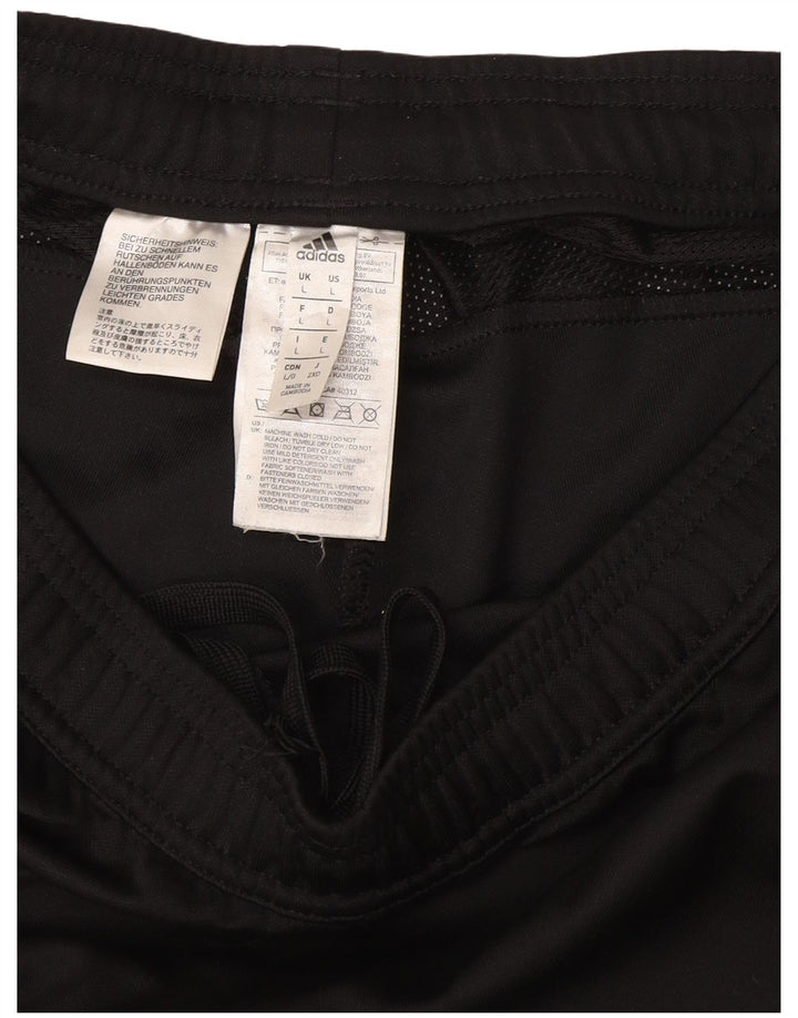 Pantalón De Chándal Adidas Hombre Grande Negro Poliéster