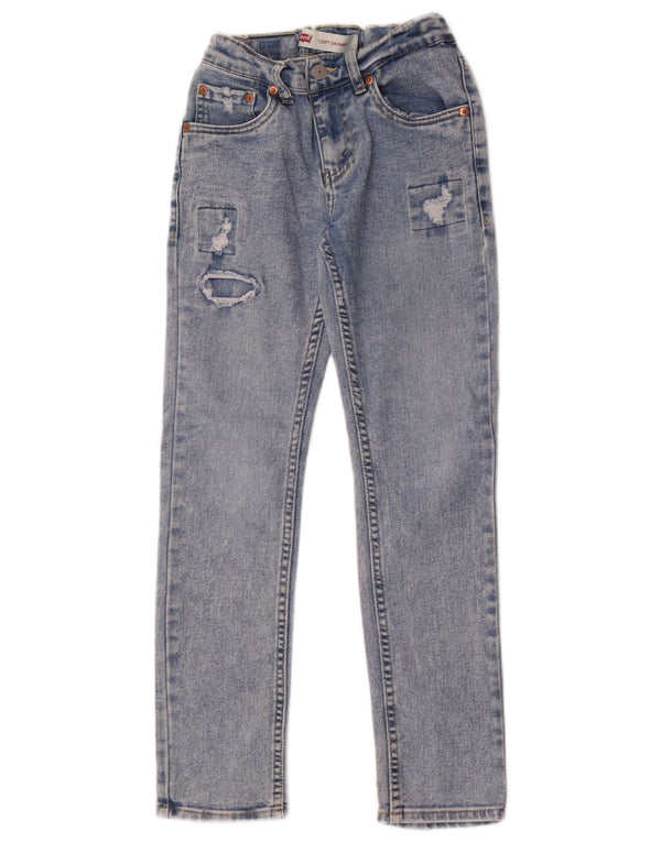Levi's Vaqueros pitillo 510 para niños 9-10 años W22 L26 Azul