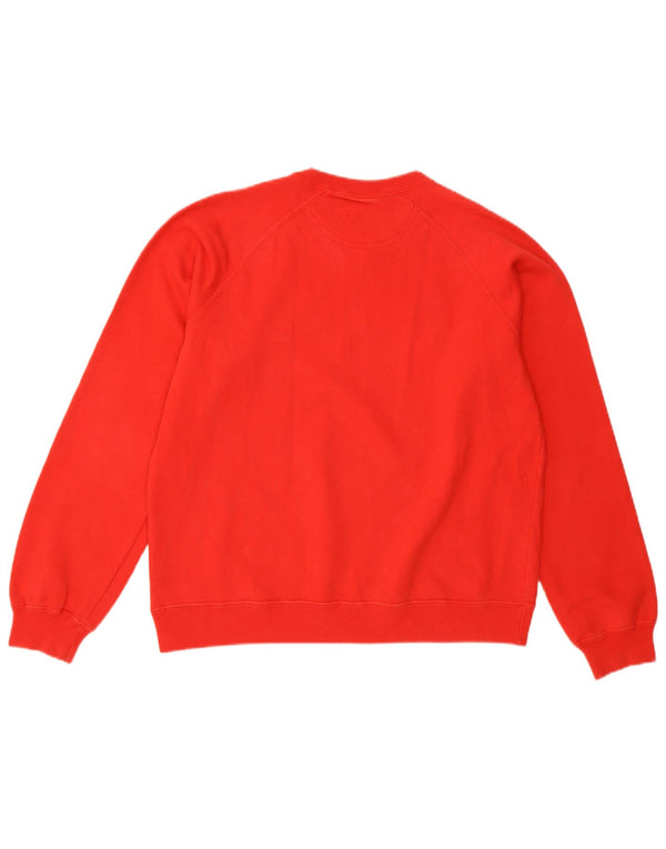 Champion Sudadera Gráfica para Mujer Jumper UK 14 Mediano Rojo Algodón