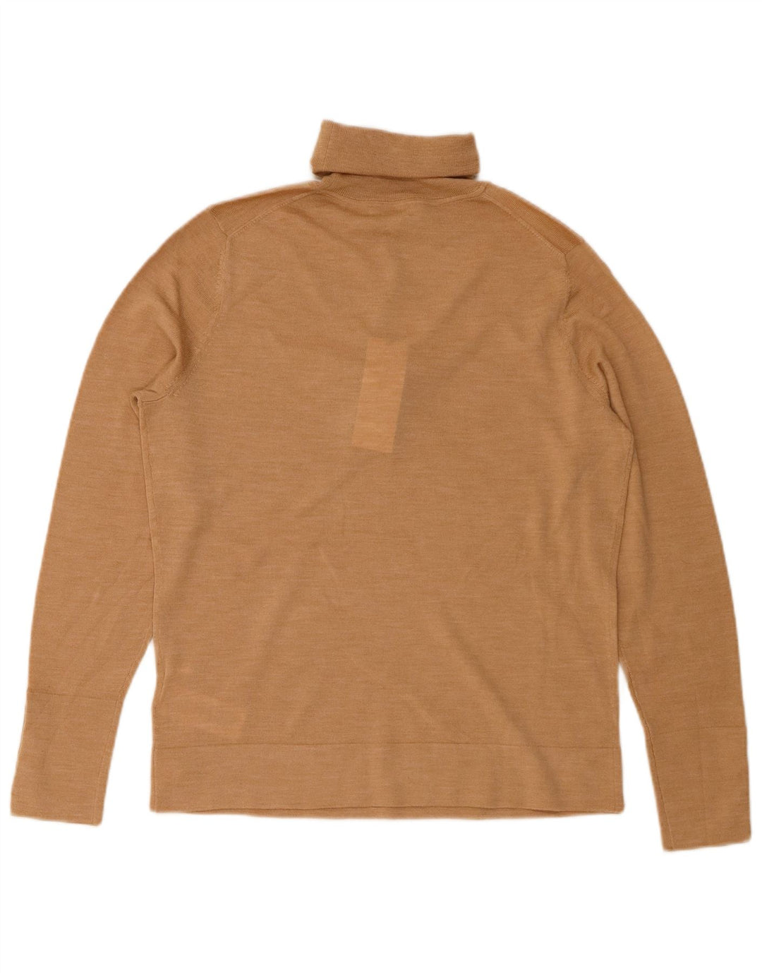 Hobbs Jersey de cuello vuelto para mujer UK 14 Lana merino marrón medio