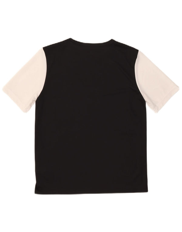 Adidas Camiseta Aeroready para niños 13-14 años Negro Colorblock Poliéster