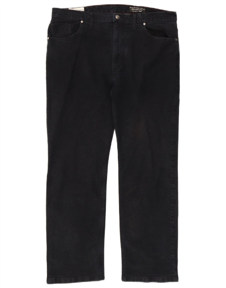 Marks & Spencer Pantalones informales Blue Harbor para hombre W38 L29 Azul marino