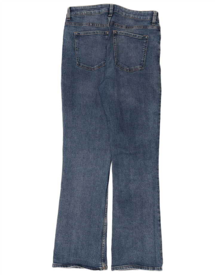 Marks & Spencer Jeans The Ivy Bootcut para Mujer UK 12 Medium W30 L29 Azul