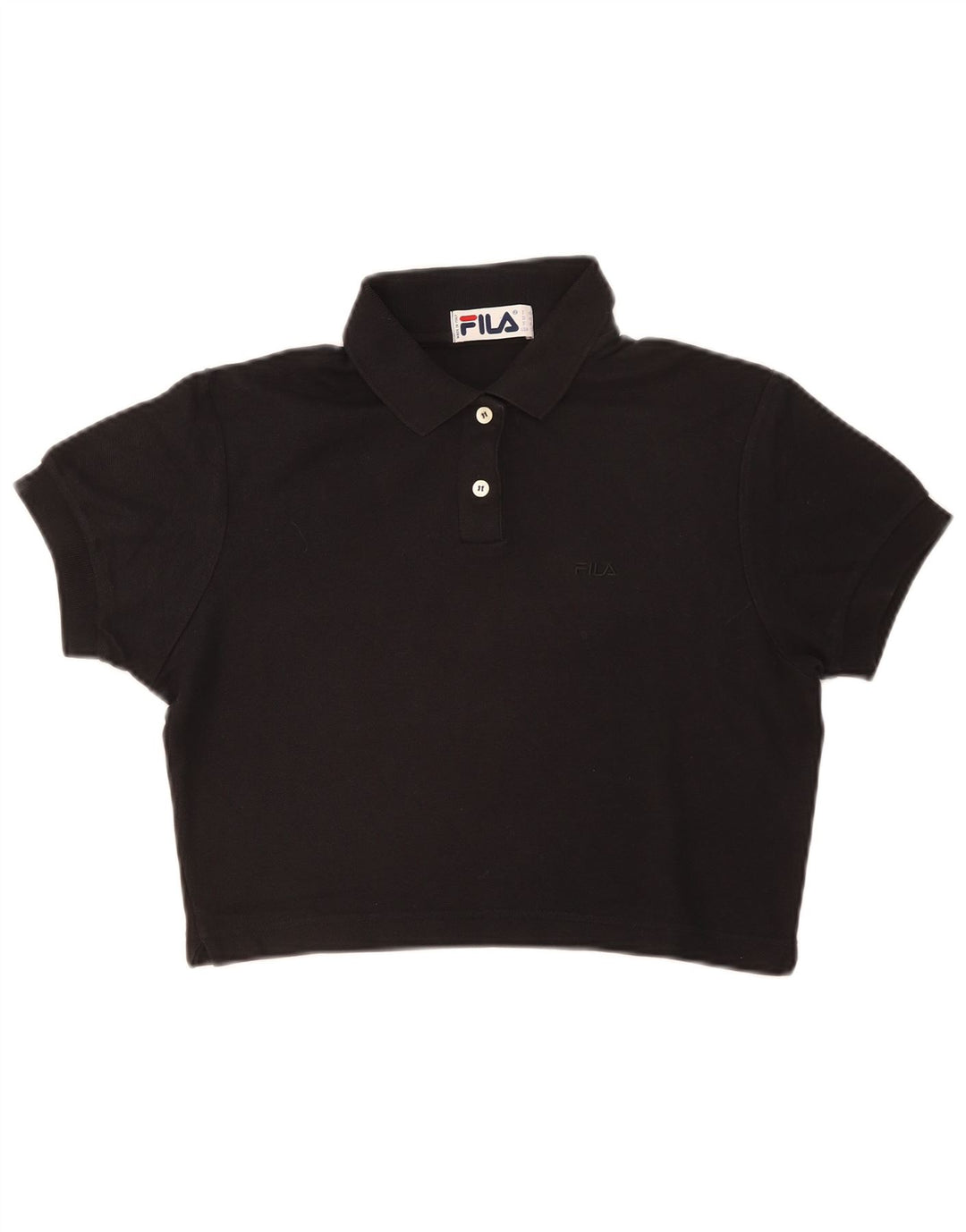 Fila Polo corto para mujer IT 46 Large Black