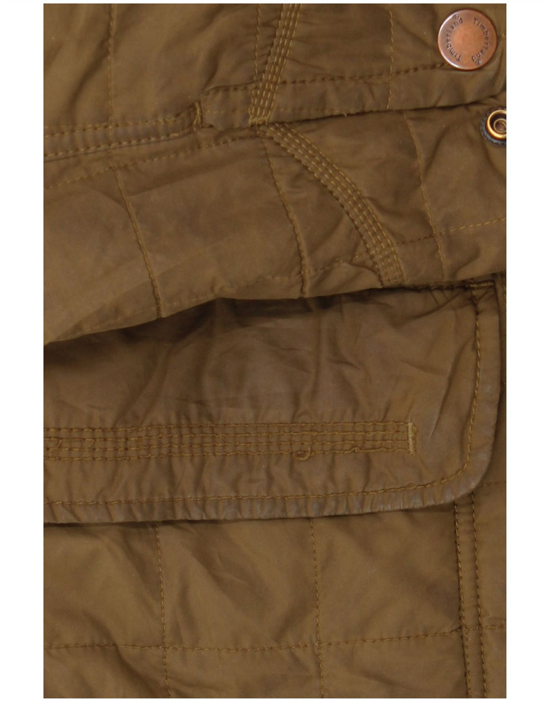 Timberland Chaqueta utilitaria para hombre UK 36 Small Caqui Poliéster