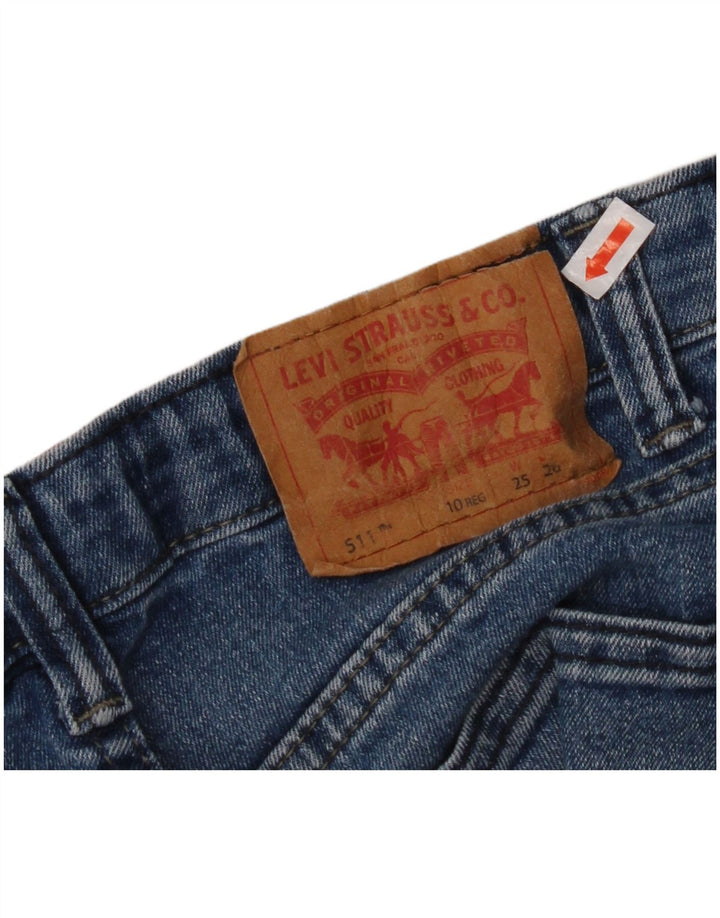 LEVI'S Jeans 511 Slim para niños 9-10 años W25 L26 Algodón azul