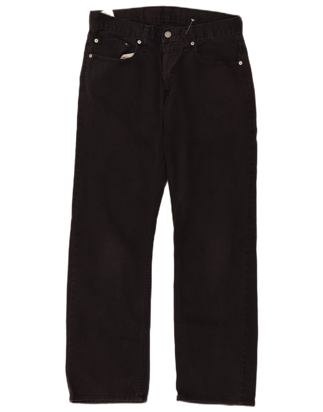 LEVI'S Jeans rectos 514 para hombre W32 L30 Algodón negro