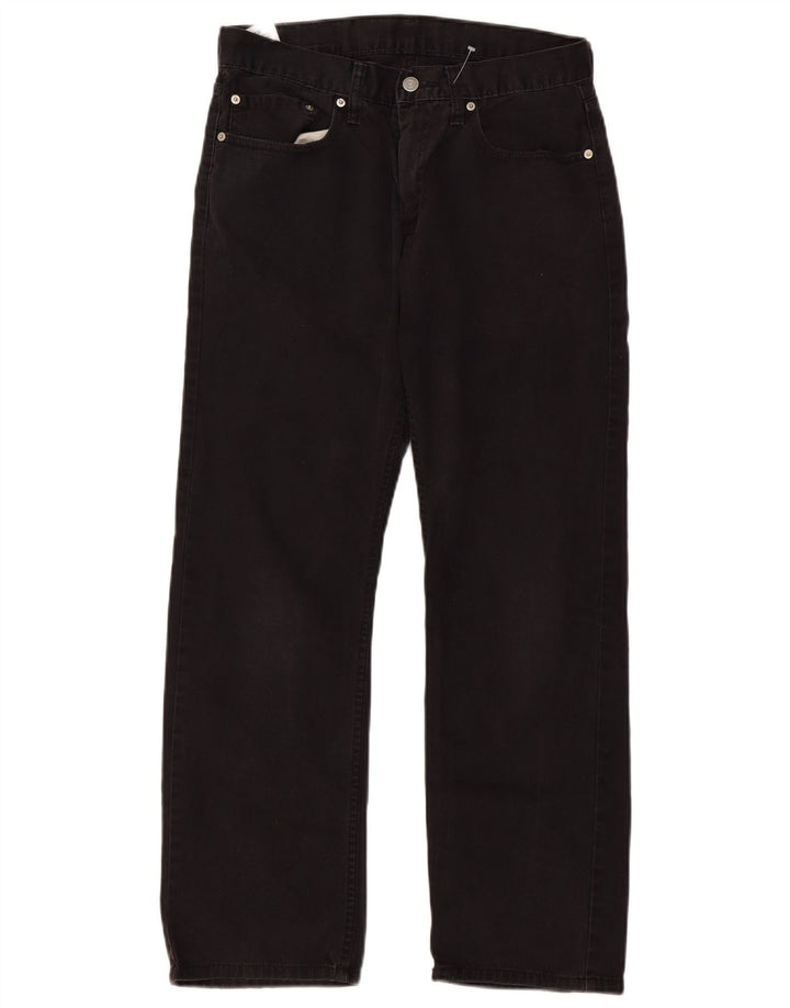 LEVI'S Jeans rectos 514 para hombre W32 L30 Algodón negro