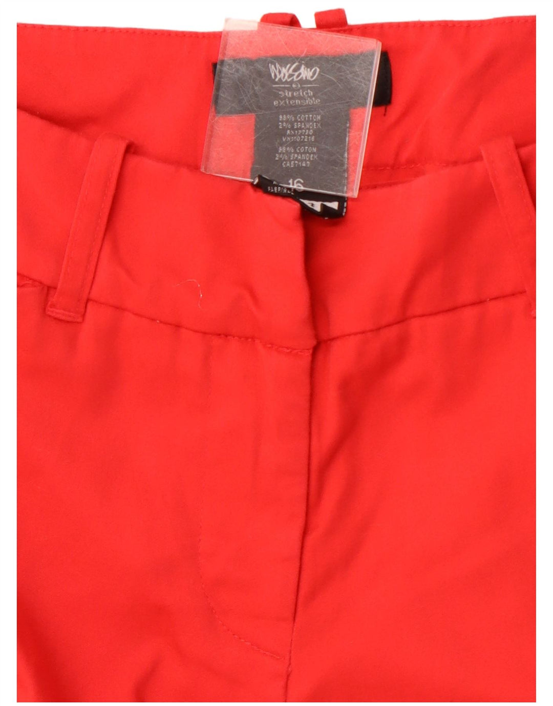 MOSSIMO Pantalones Cortos Casuales para Niña 15-16 Años W30 Rojo Algodón