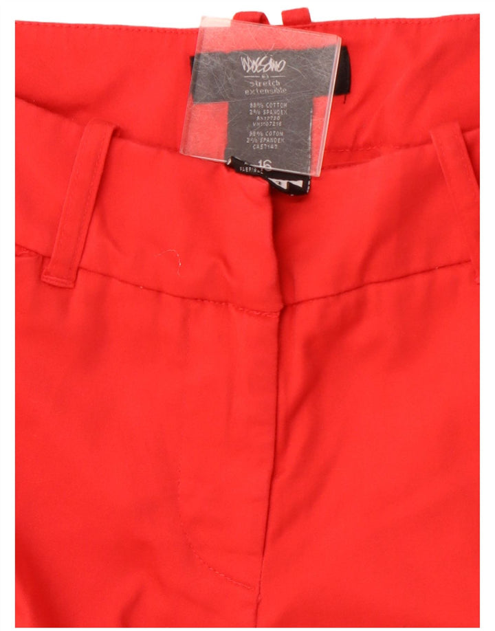 MOSSIMO Pantalones Cortos Casuales para Niña 15-16 Años W30 Rojo Algodón