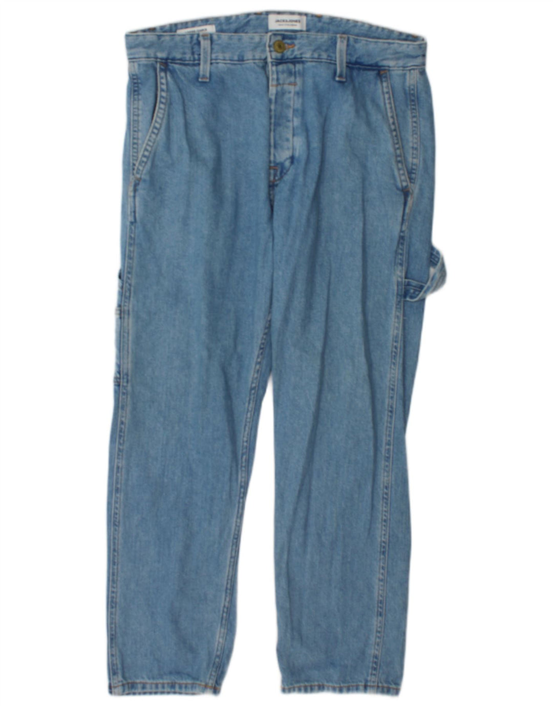 Vaqueros Jack & Jones Mujer Cargo Rectos W34 L30 Algodón Azul