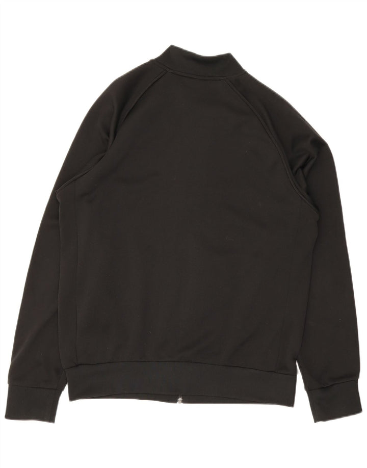 Adidas - Chaqueta de chándal para hombre, talla grande, poliéster negro