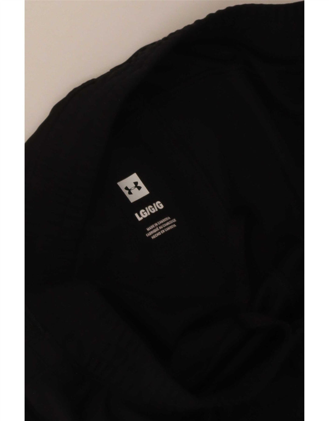 Under Armour Pantalones de chándal para hombre, talla grande, negro