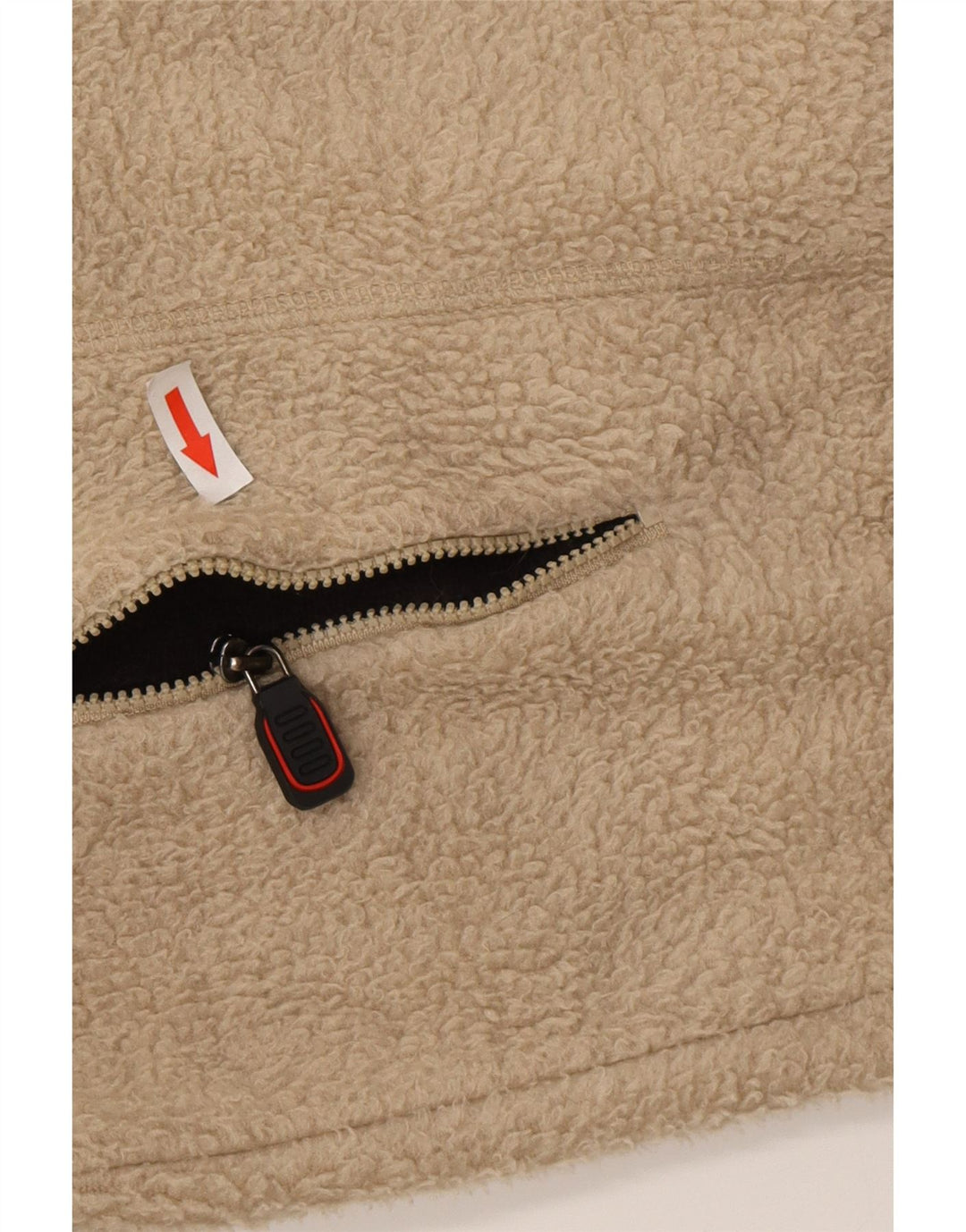 FILA Chaqueta polar para hombre UK 44 2XL Poliéster color beige