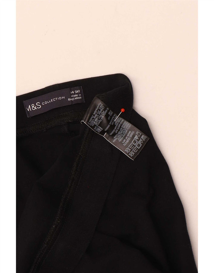Marks & Spencer Leggings para mujer Reino Unido 44 Grande Algodón negro