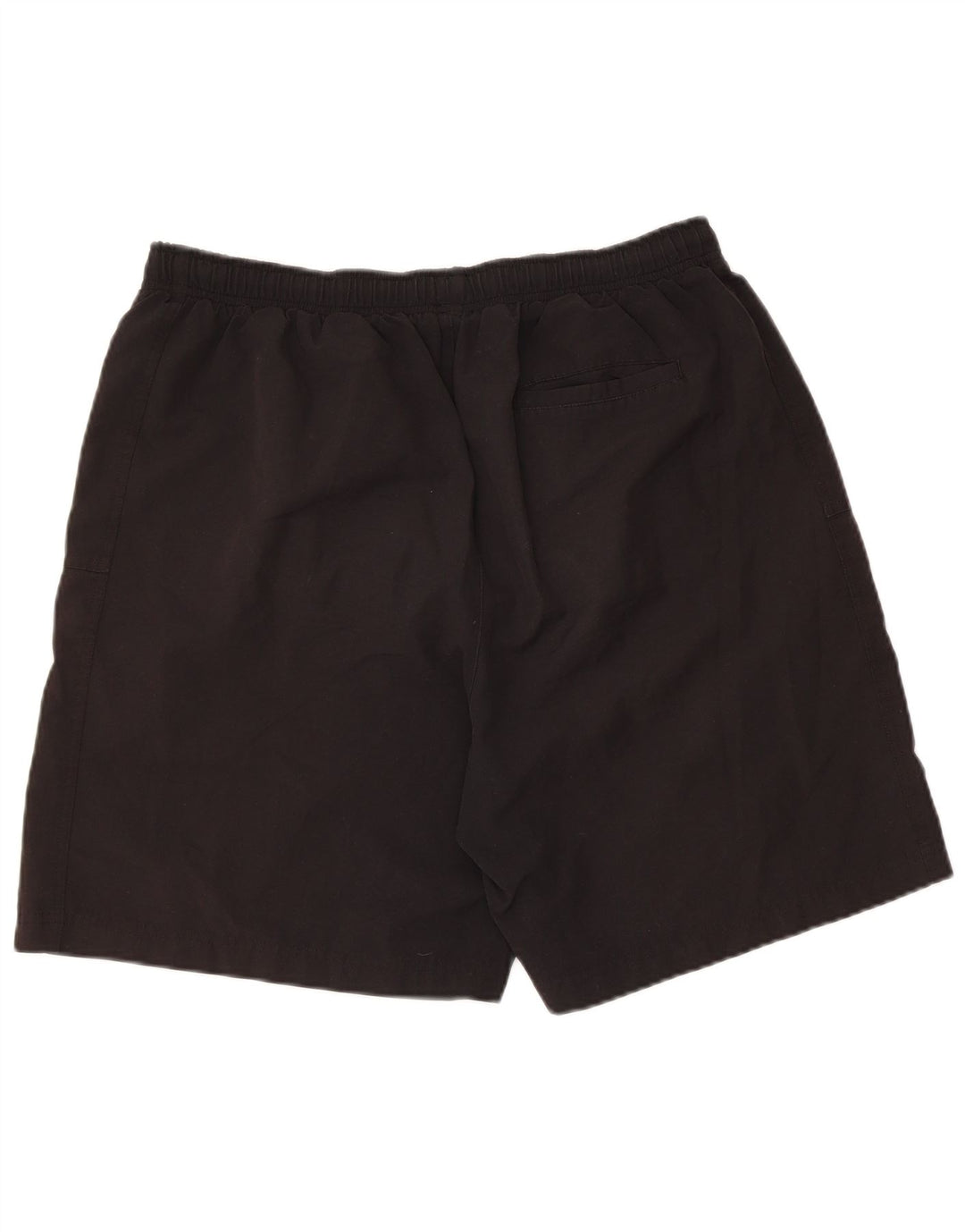 Reebok Pantalones cortos deportivos para hombre XL Poliéster negro