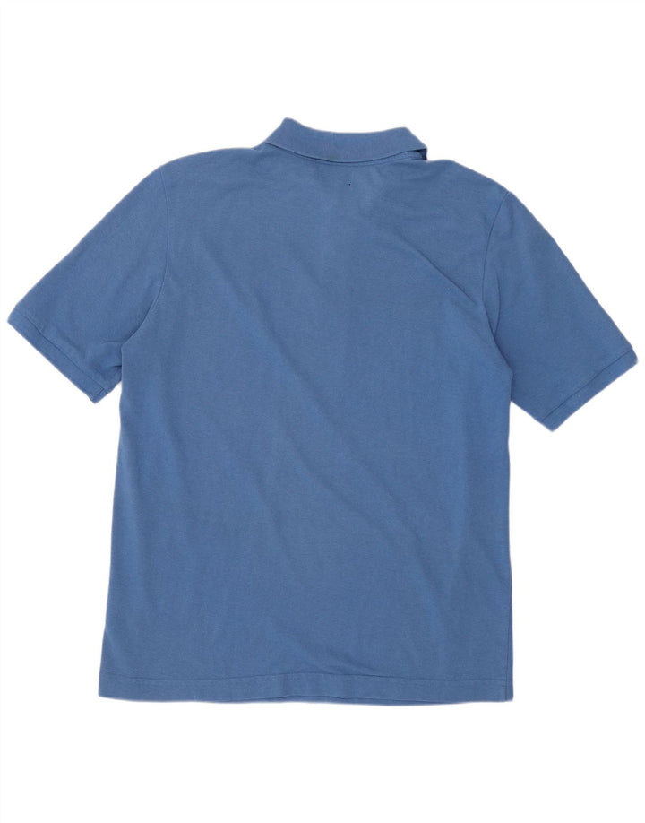 Polo Kappa Hombre Grande Azul Algodón