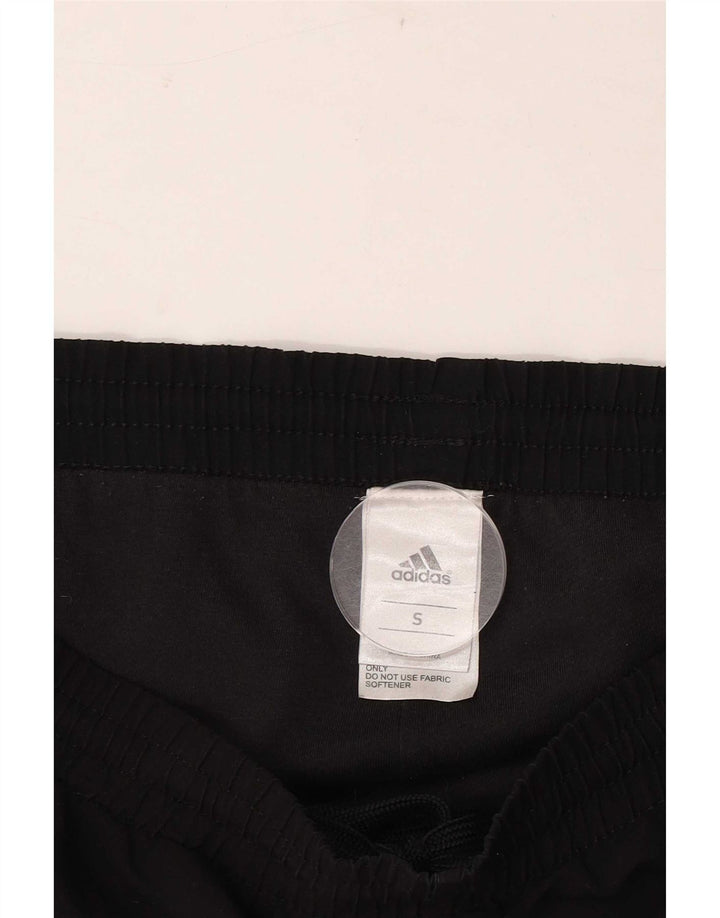 Adidas Hombre Pantalones De Chándal Joggers Small Negro Poliéster