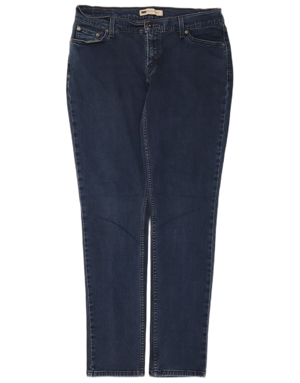 Levi's Mujer 524 Vaqueros Pitillo De Cintura Baja W30 L32 Algodón Azul Marino