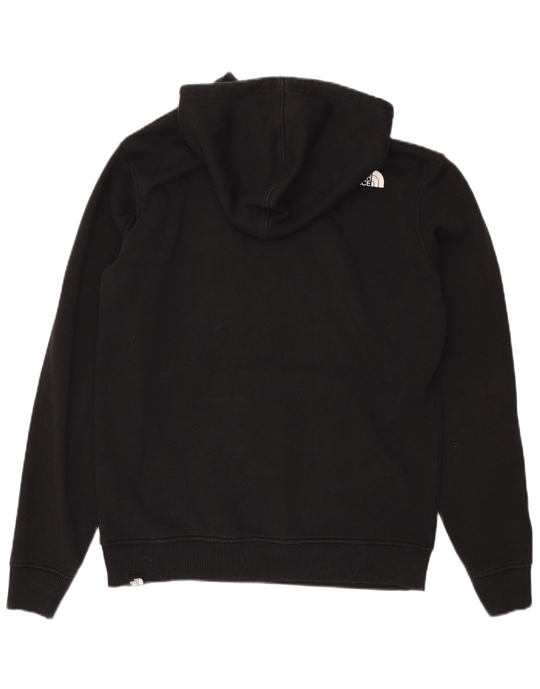 The North Face Jersey con capucha para hombre, talla mediana, algodón negro