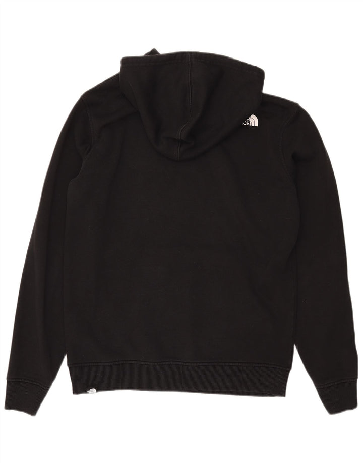 The North Face Jersey con capucha para hombre, talla mediana, algodón negro