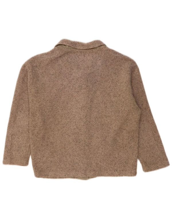 Columbia Chaqueta polar extragrande para mujer UK 10 Small Beige Acrílico