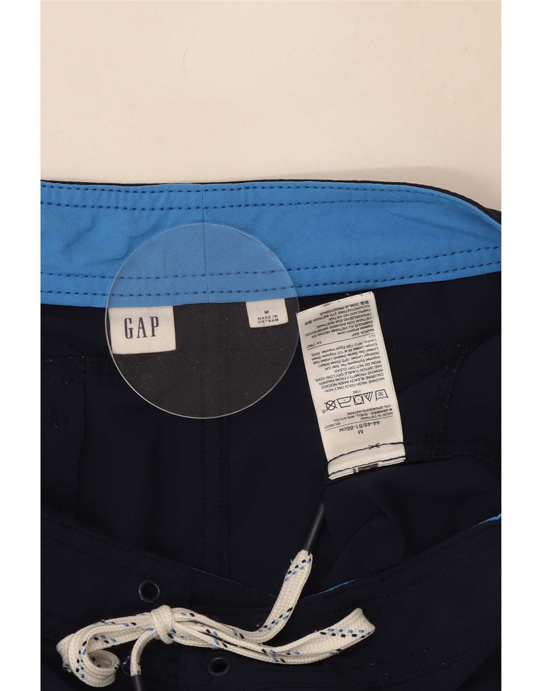 Bañador Gap Hombre Mediano Azul Marino Nylon