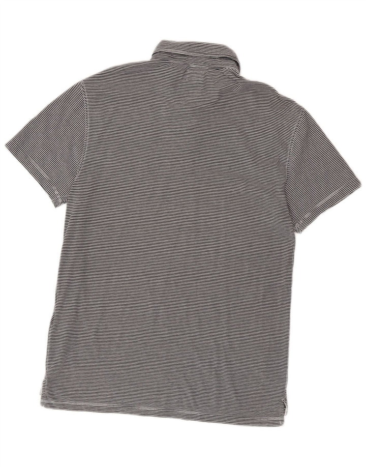 Levi's Polo para hombre de algodón a rayas azul marino grande